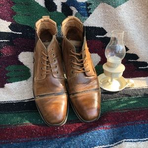 steve madden kleen cap toe boot